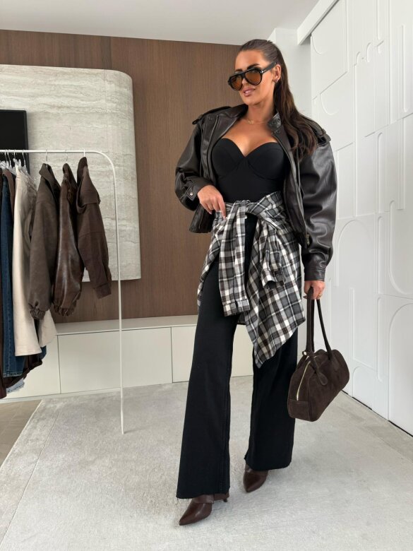 Spodnie Vinder jeans czarne 