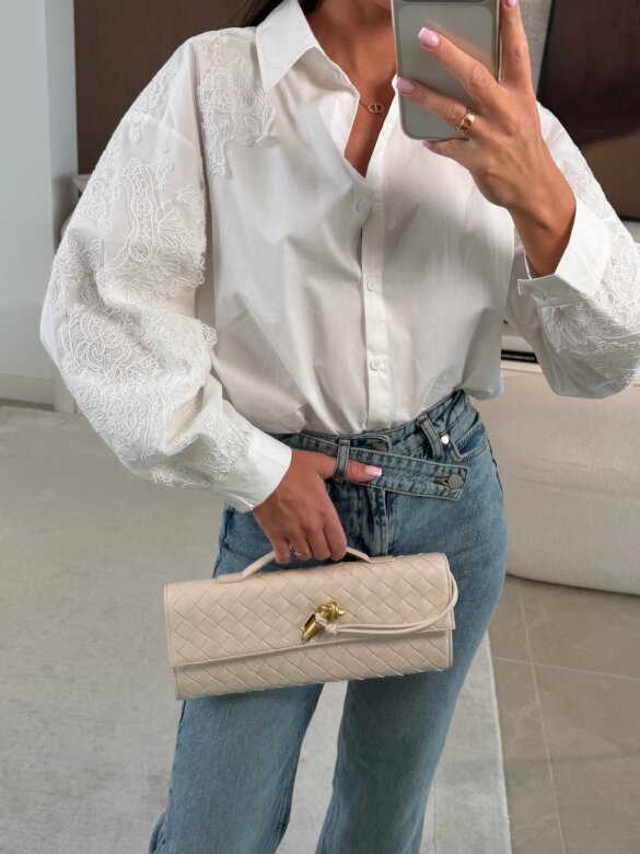 Koszula Ornella biała