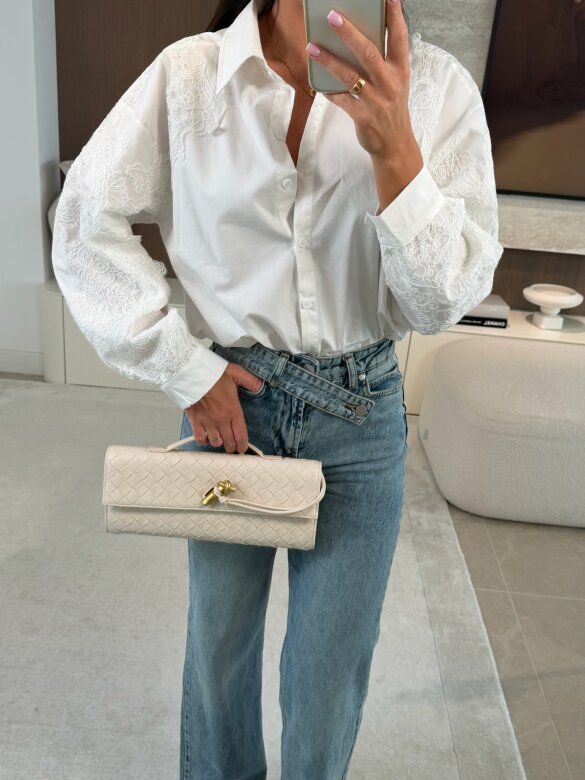 Koszula Ornella biała