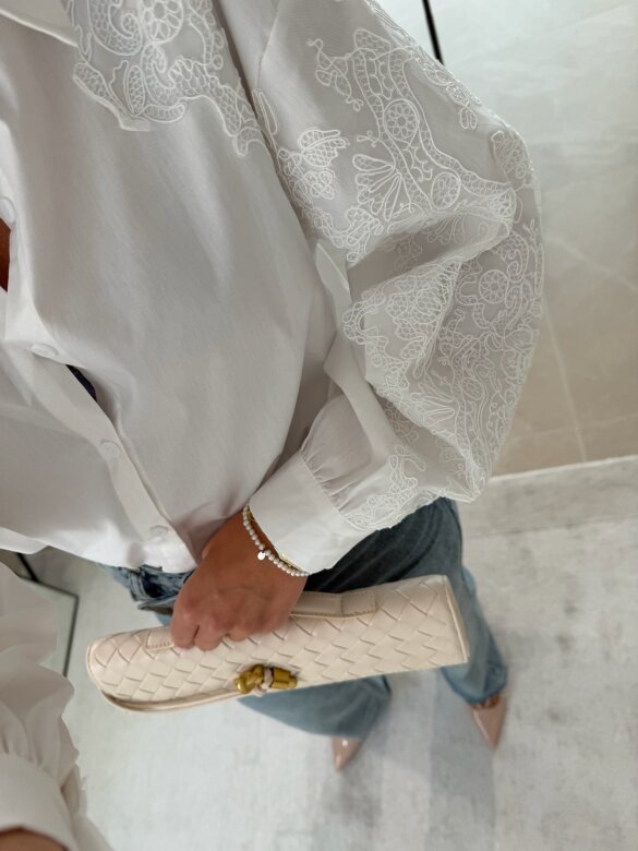 Koszula Ornella biała