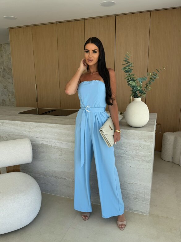 Kombinezon Chanelle niebieski