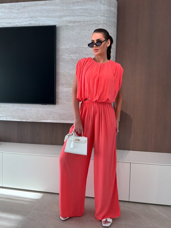 Komplet 2w1 Marlee koralowy 