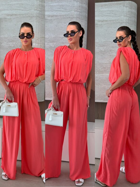 Komplet 2w1 Marlee koralowy 