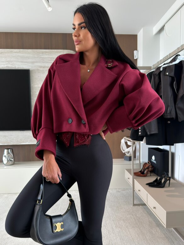 Jacket Soft Move claret