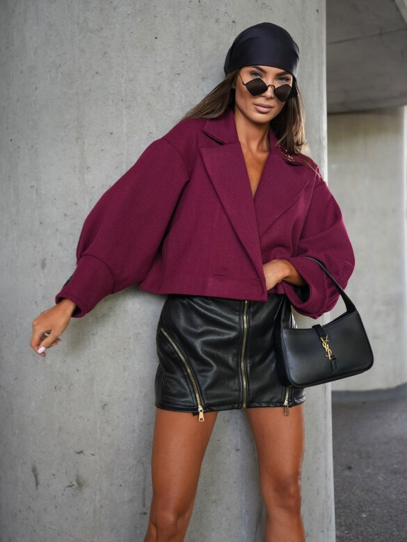 Jacket Soft Move claret
