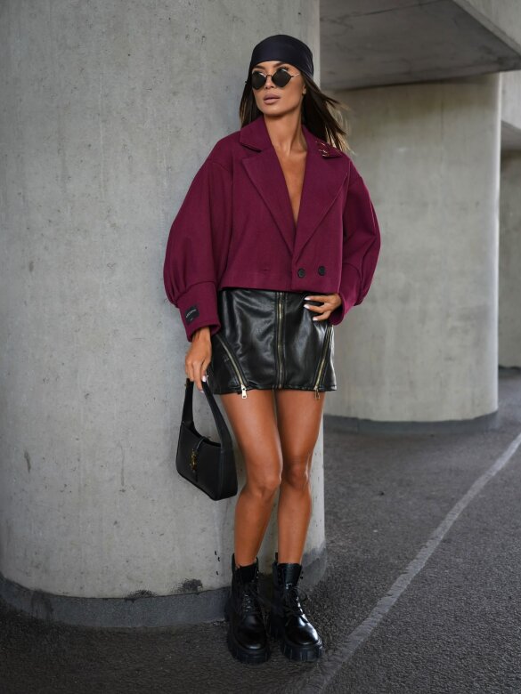 Jacket Soft Move claret