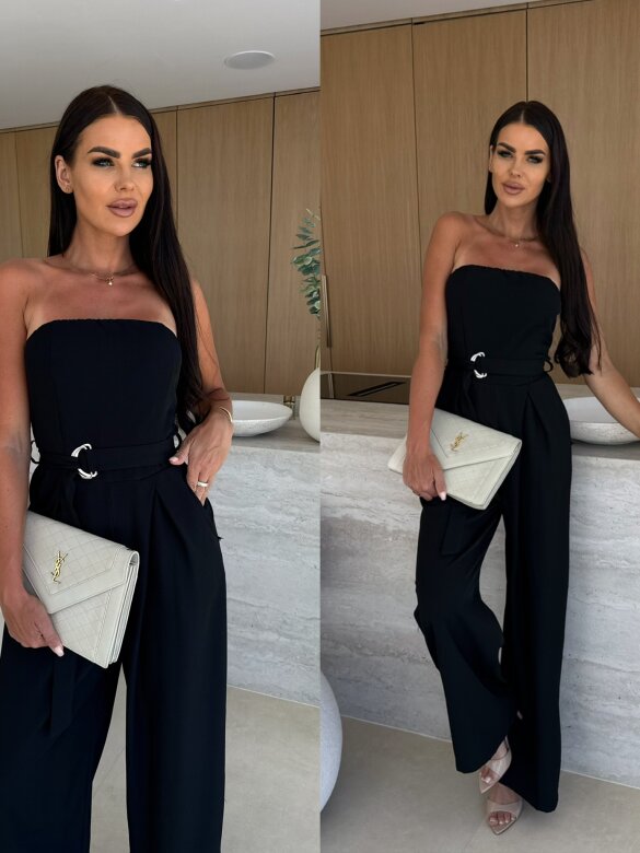 Kombinezon Chanelle czarny 