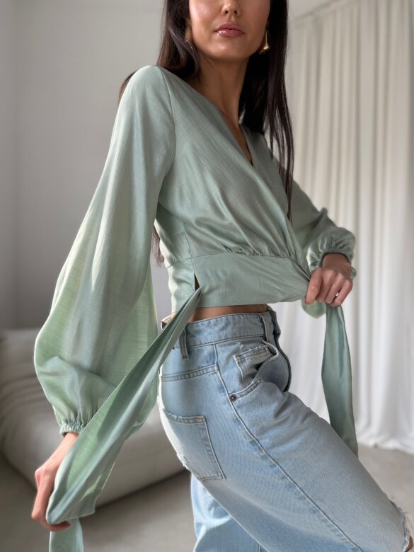 Bluzka Claresa matcha