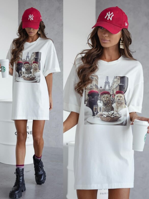 T-shirt Patti biały