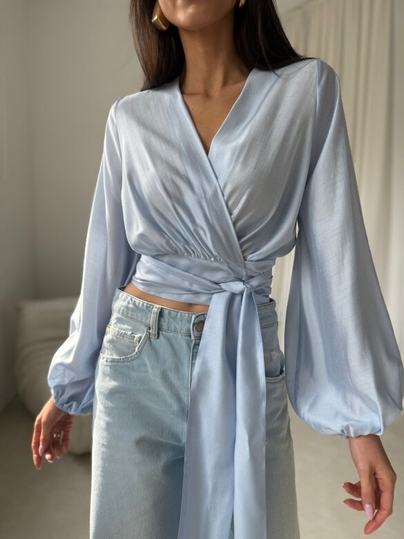 Bluzka Claresa błękitna 