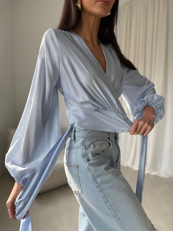 Bluzka Claresa błękitna 