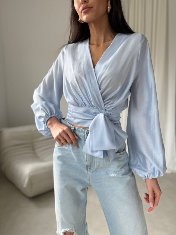 Bluzka Claresa błękitna 