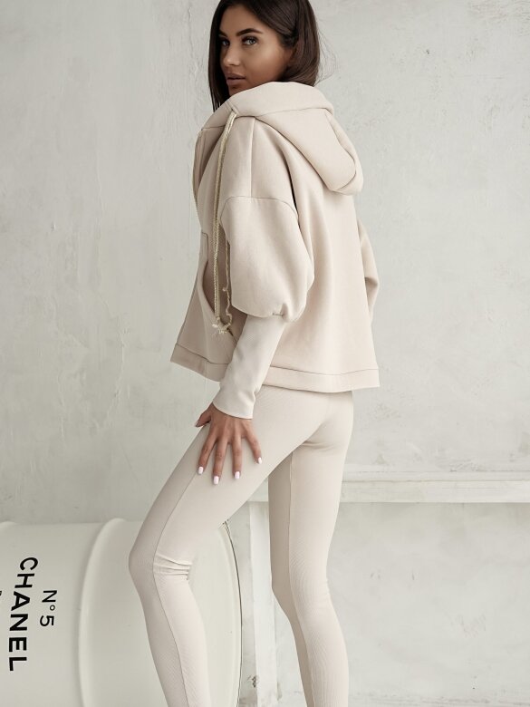 Bluza Mostti jasnobeżowa