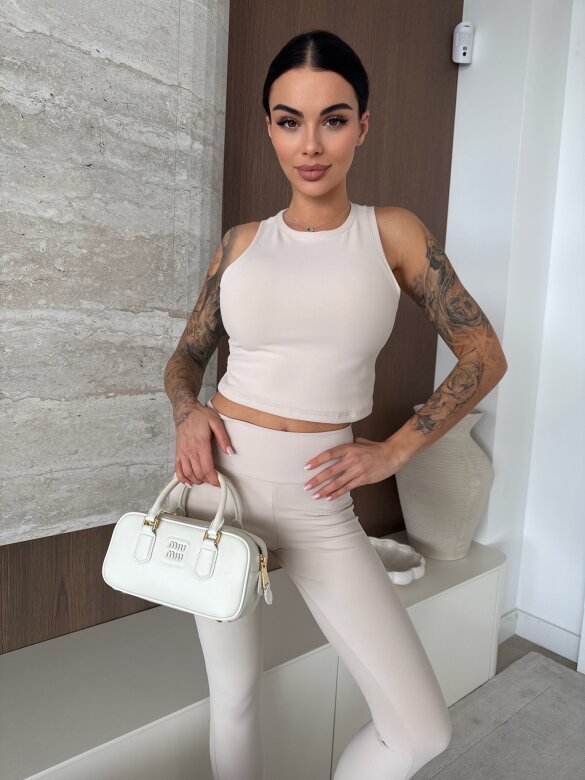 Top Savio jasnobeżowy 