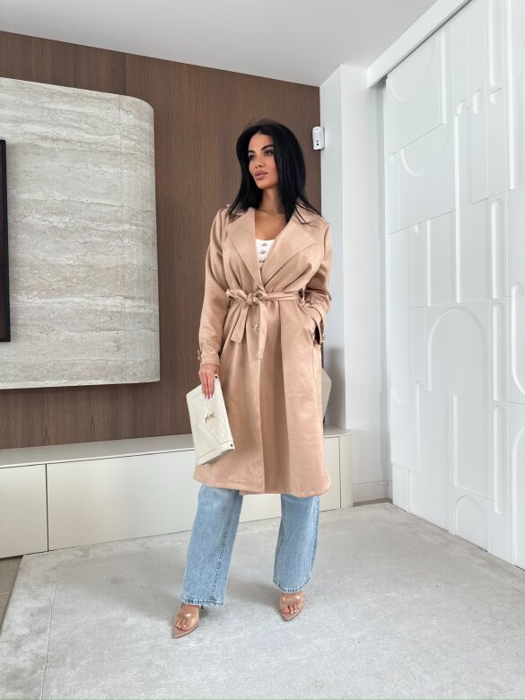 Płaszcz Judi beżowy 