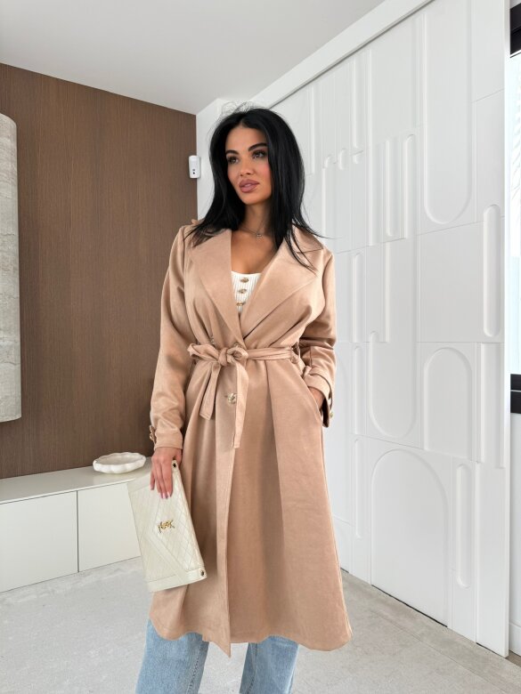 Płaszcz Judi beżowy 