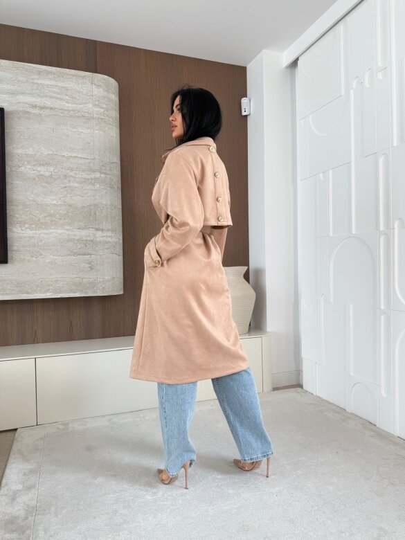 Płaszcz Judi beżowy 