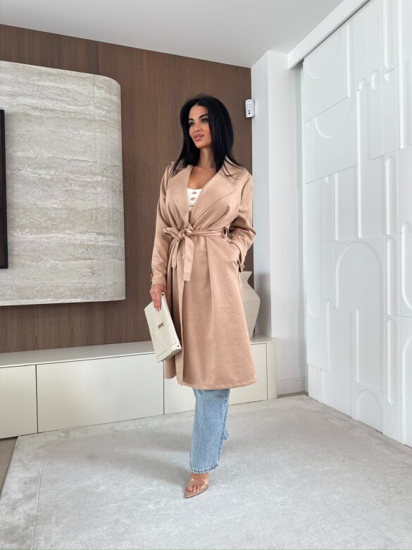 Płaszcz Judi beżowy 