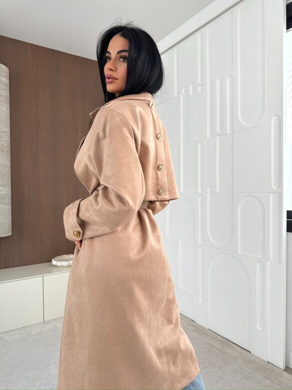 Płaszcz Judi beżowy 