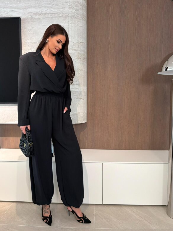 Komplet 2w1 Marenzo czarny