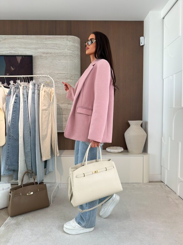 Marynarka Lirro pudrowa