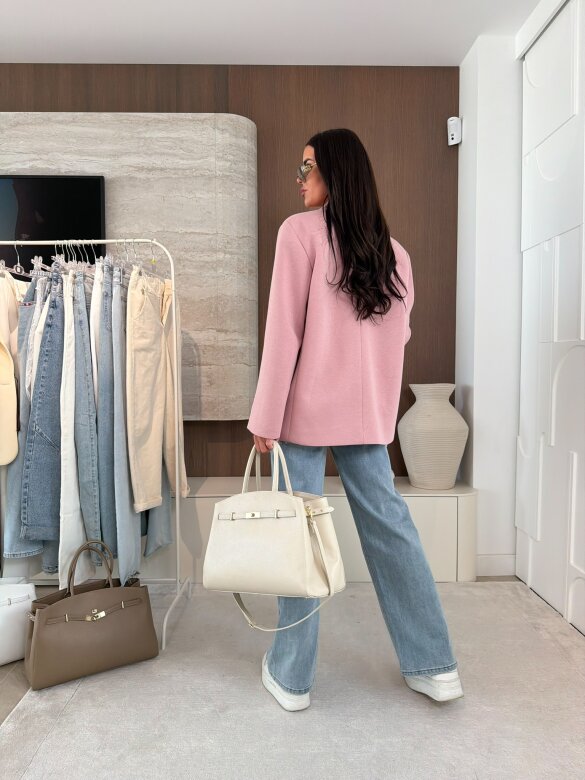 Marynarka Lirro pudrowa