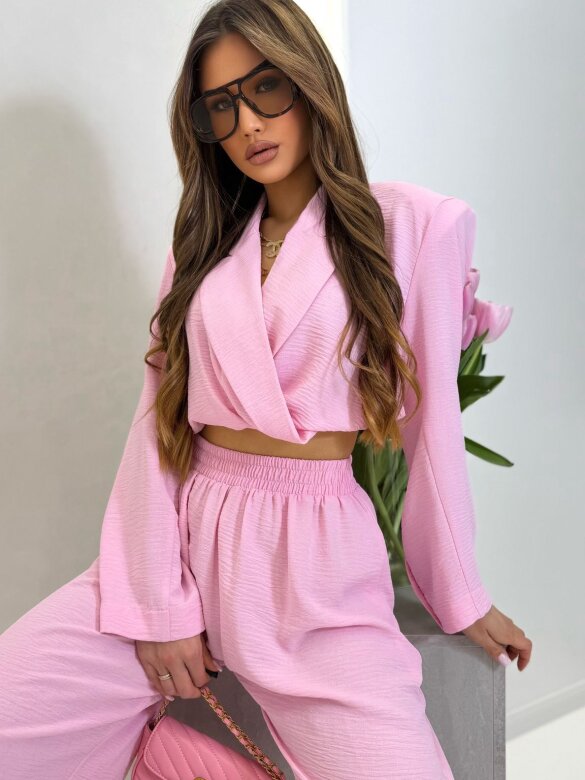 Komplet 2w1 Marenzo pudrowy 