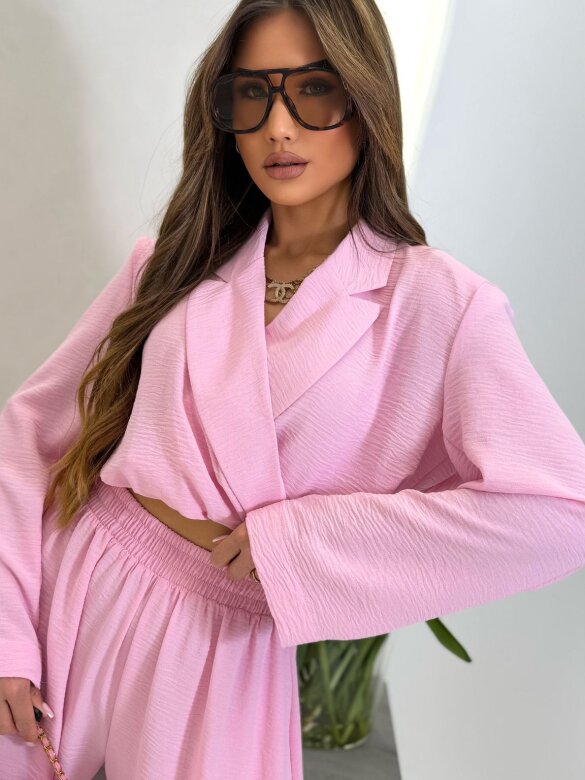 Komplet 2w1 Marenzo pudrowy 