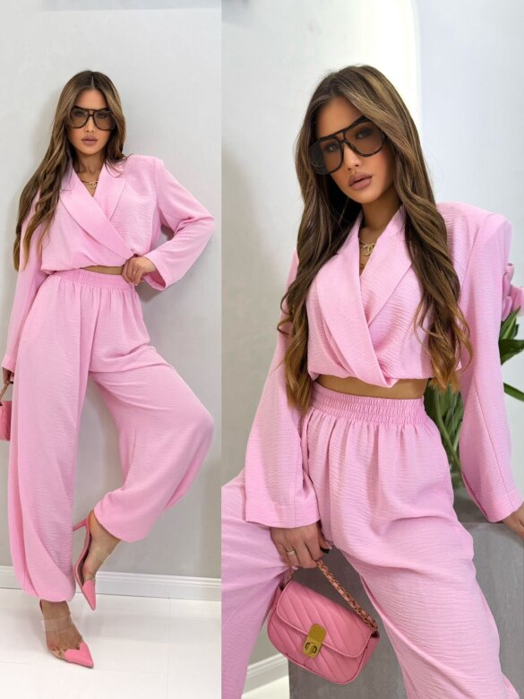 Komplet 2w1 Marenzo pudrowy 