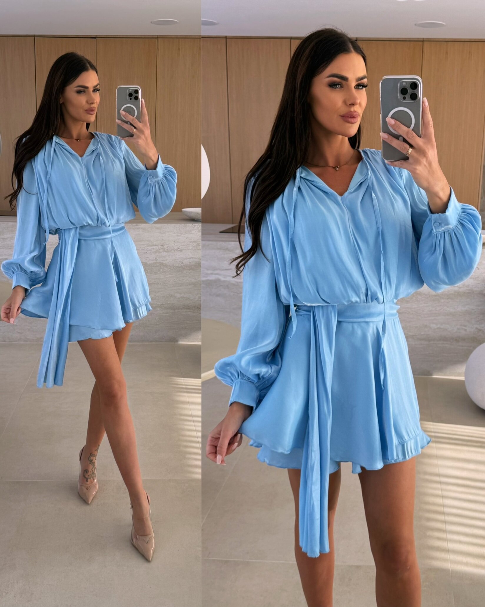 Dress Mystery blue