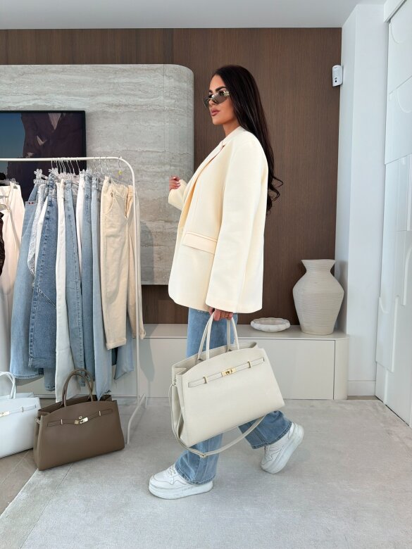 Marynarka Lirro waniliowa