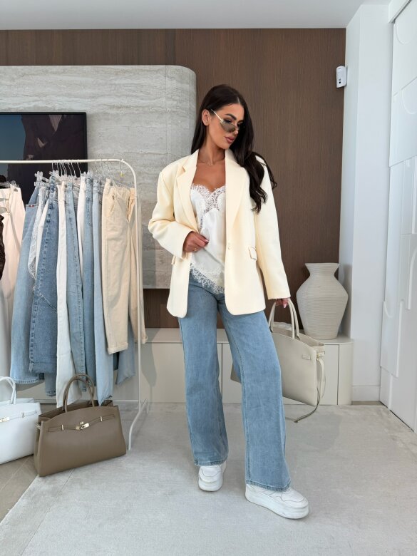 Marynarka Lirro waniliowa