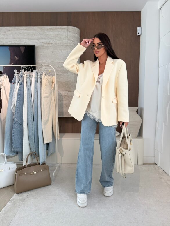 Marynarka Lirro waniliowa