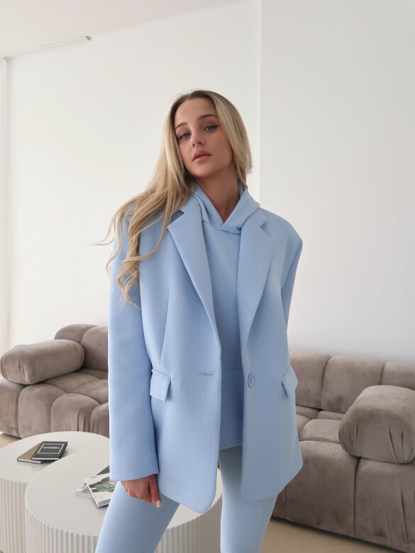 Marynarka Lirro błękitna