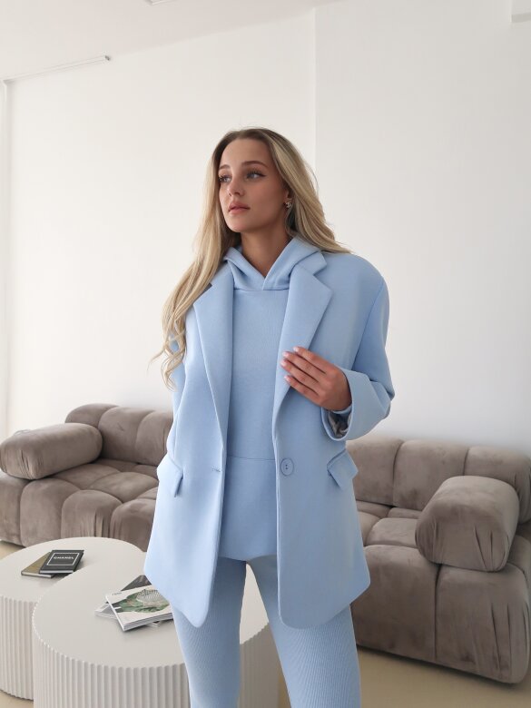 Marynarka Lirro błękitna