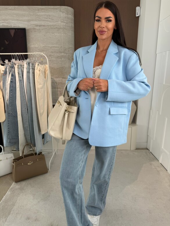 Marynarka Lirro błękitna