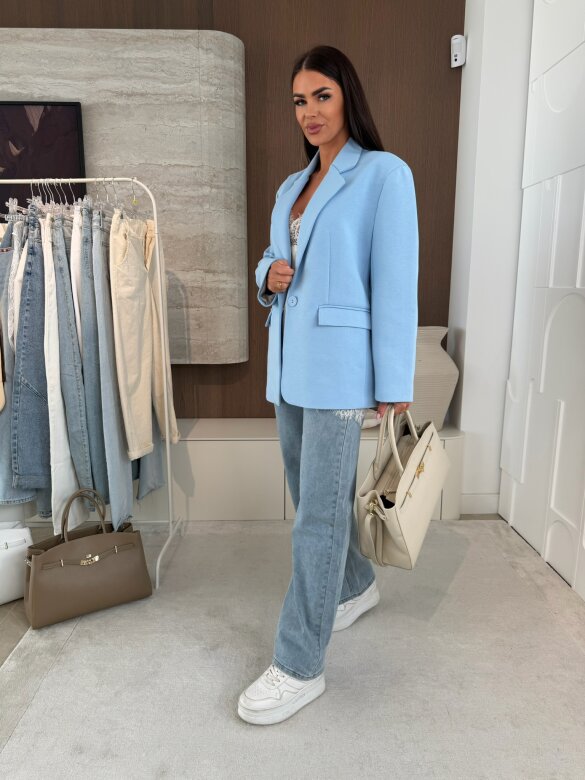 Marynarka Lirro błękitna