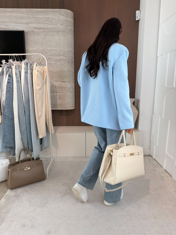 Marynarka Lirro błękitna