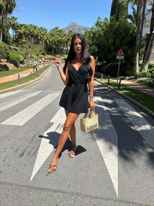 Kombinezon Jardine czarny