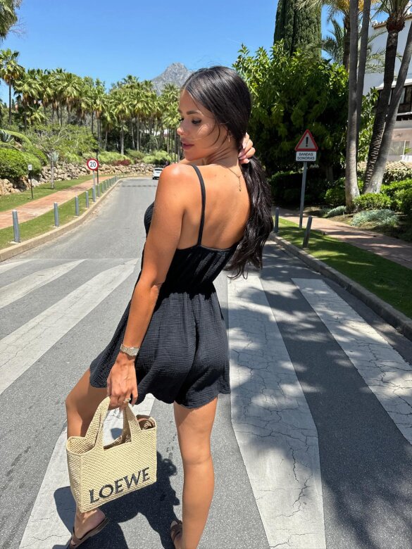 Kombinezon Jardine czarny