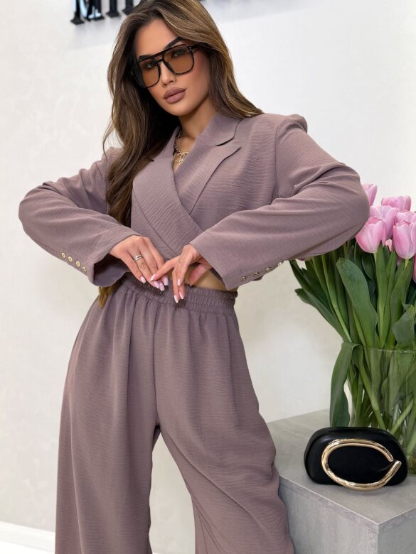 Komplet 2w1 Marenzo mocca 