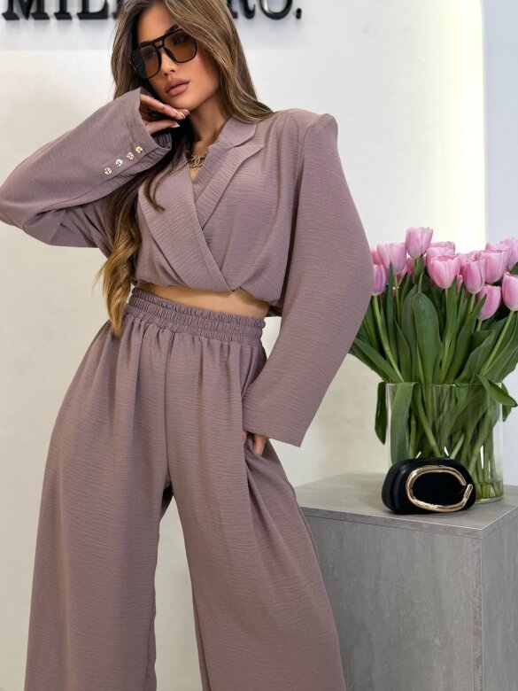 Komplet 2w1 Marenzo mocca 