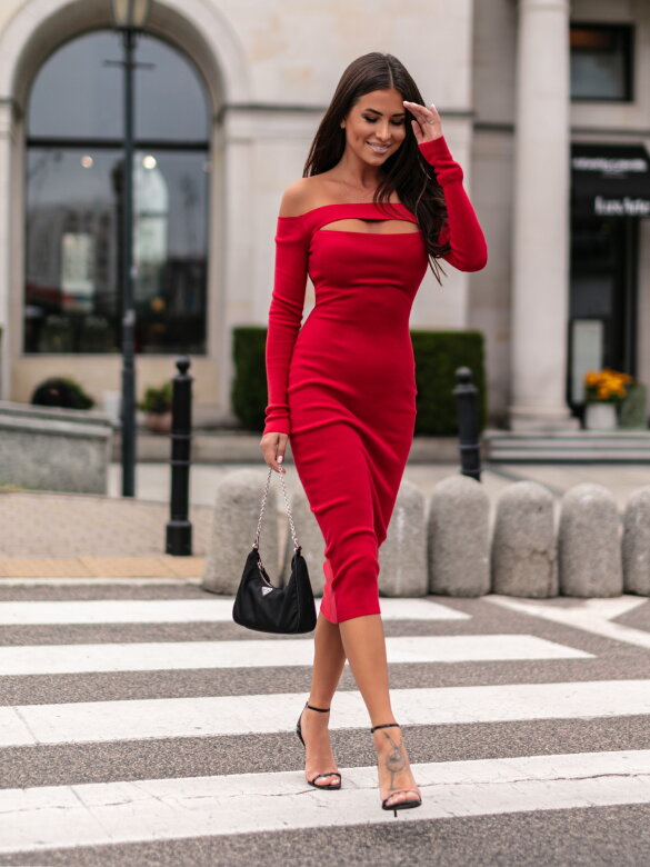 Sukienka Create Trends czerwona