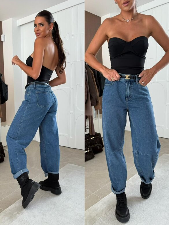 Spodnie Samuele jeans niebieskie 