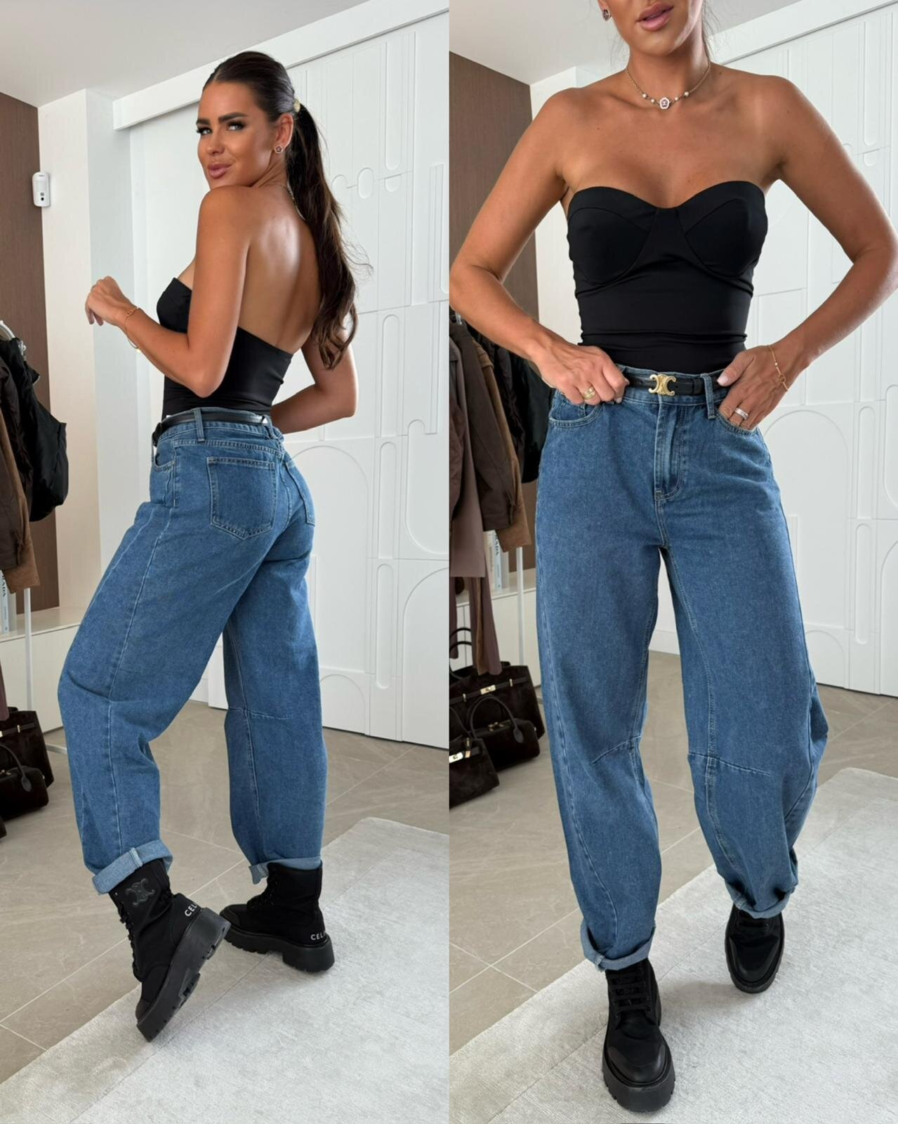 Spodnie Samuele jeans niebieskie 