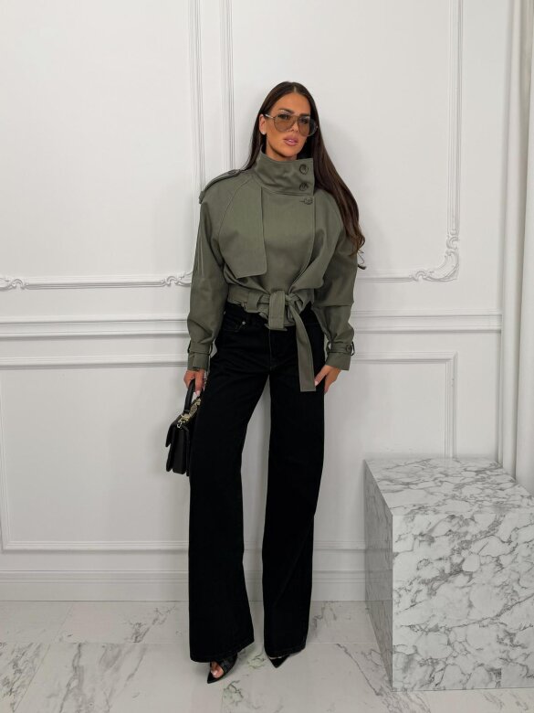 Spodnie Monvero jeans czarne