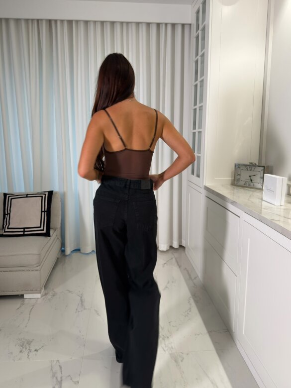 Spodnie Monvero jeans czarne