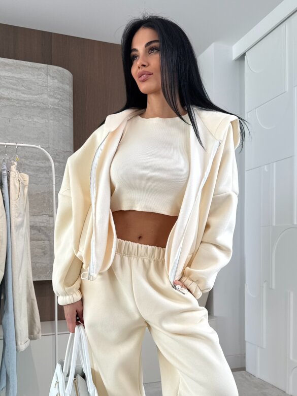 Komplet 2w1 Suzien waniliowy 