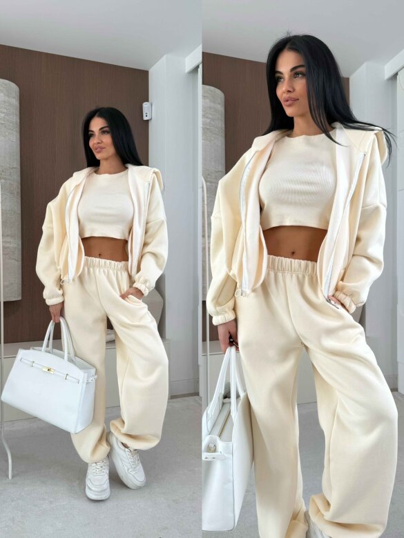 Komplet 2w1 Suzien waniliowy 