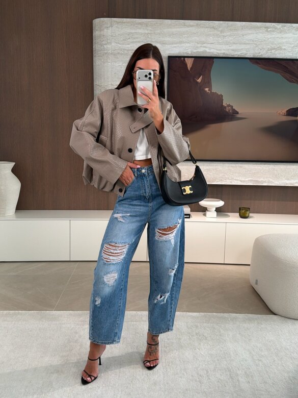 Spodnie Vittaro jeans niebieskie